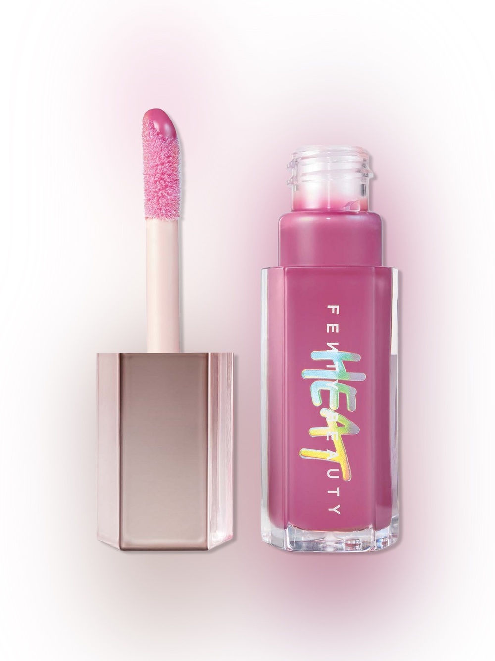 Fenty Beauty Gloss Bomb Heat Lavender Savage 06 Lip Plumper Gloss NIB 9mL - Picture 2 of 4